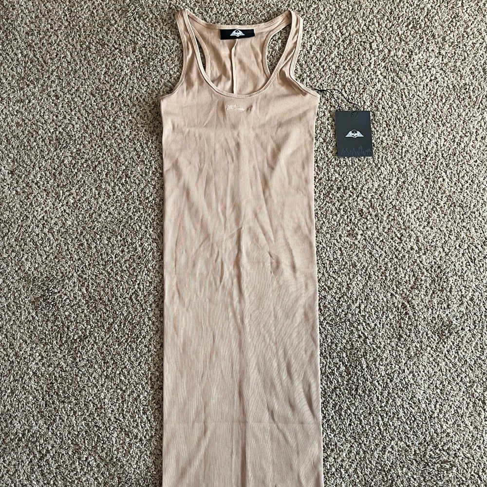 Tan Maxi Dress